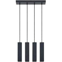 [GEBRAUCHT] Prios Neliyah Hängeleuchte eckig schwarz Hängelampe Leuchte Lampe Deckenlampe von PRIOS