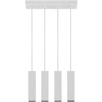 [GEBRAUCHT] Prios Neliyah Hängeleuchte Eckig Weiß Hängelampe Lampe Leuchte Licht Spot Gu10 B-Ware von PRIOS