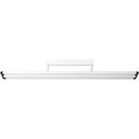 Gebraucht] Prios Yuela Led Lampe Leuchte Deckenleuchte 120 Cm Silber Dimmbar Dali Lampe B-Ware von PRIOS