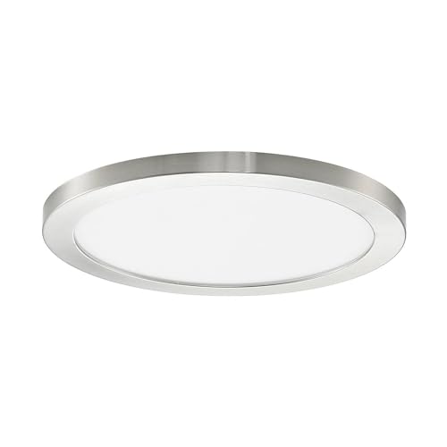 PRIOS LED 'Aureka' (Modern) in Weiß aus Aluminium u.a. für Wohnzimmer & Esszimmer (1 flammig,), Wohnzimmerlampe von PRIOS