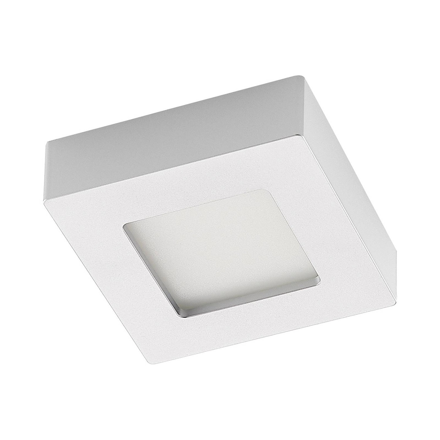 PRIOS LED Deckenleuchte Alette 9917057 Modern in Alu aus Aluminium 1-flammig Badezimmerleuchte von PRIOS