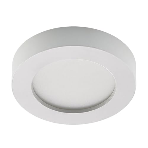 PRIOS LED Deckenleuchte Edwina (Modern) in Weiß aus Aluminium (1 flammig,) - Lampe Deckenlampe Badezimmerleuchte von PRIOS