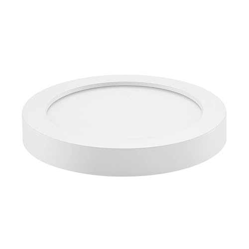 PRIOS LED Deckenleuchte Edwina (Modern) in Weiß aus Aluminium (1 flammig,) - Lampe Deckenlampe Badezimmerleuchte von PRIOS