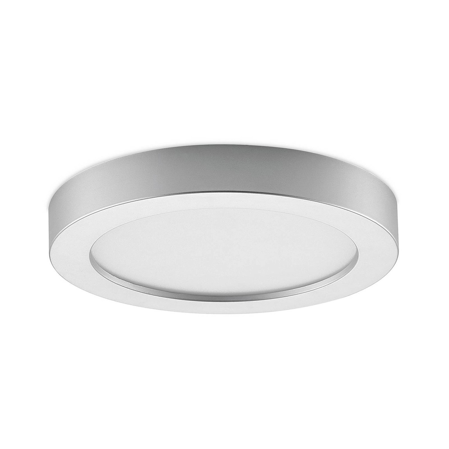 PRIOS LED Deckenleuchte Edwina 9917043 Modern in Alu aus Aluminium 1-flammig Badezimmerleuchte von PRIOS