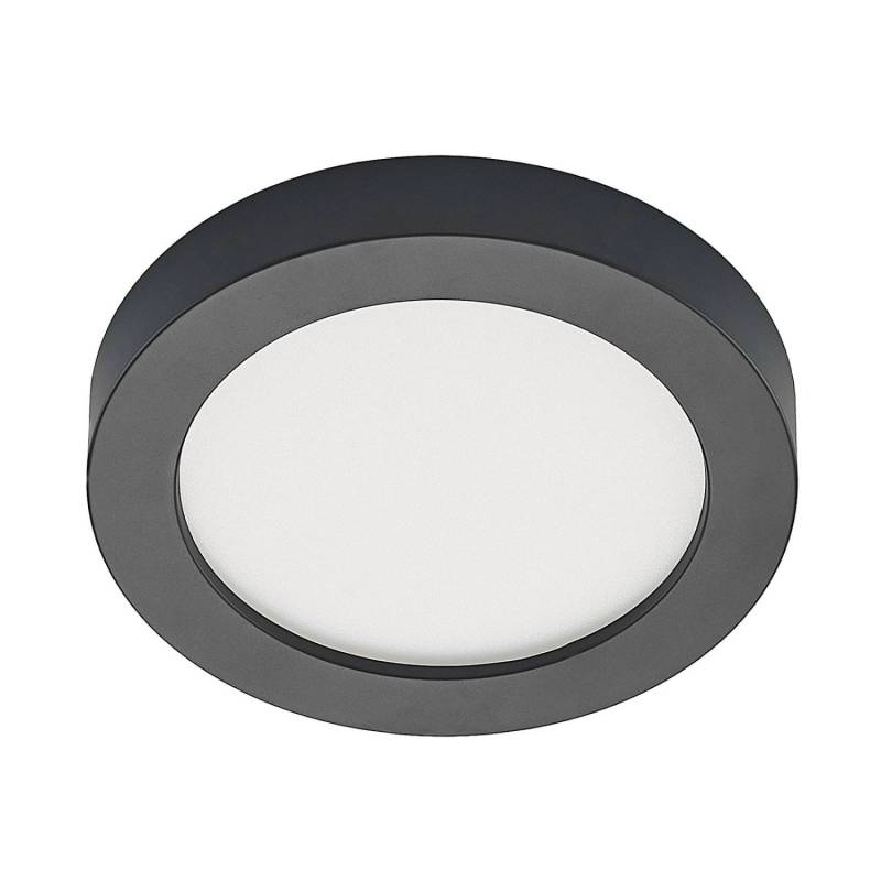 PRIOS LED Deckenleuchte Edwina 9917074 Modern in Schwarz aus Aluminium 1-flammig Badezimmerleuchte PRIOS LED Deckenleuchte Edwina 9917074 Modern in Schwarz aus Aluminium 1-flammig Badezimmerleuchte von PRIOS