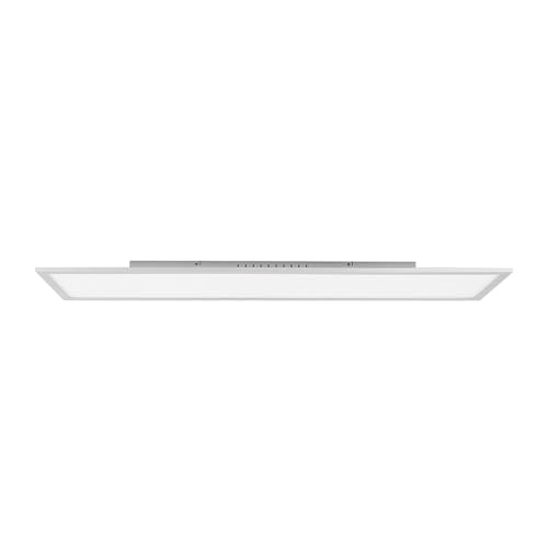 PRIOS LED Panel 'Gelora' dimmbar mit Fernbedienung (Modern) in Weiß u.a. für Küche (1 flammig,) - Bürolampe, Deckenlampe, Deckenleuchte, Lampe, Küchenleuchte von PRIOS