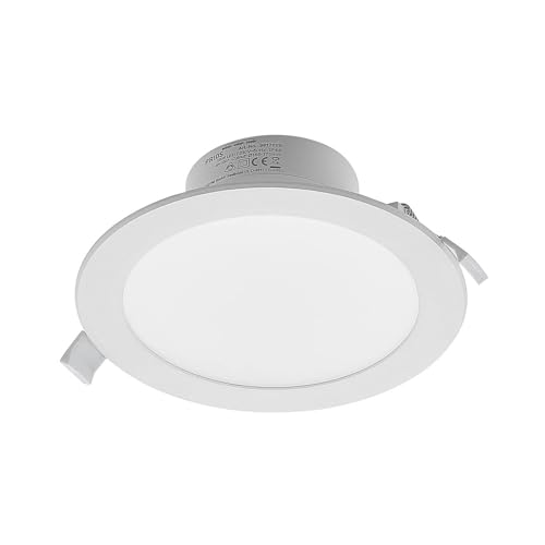 PRIOS LED Rida (Modern) in Weiß aus Aluminium (1 flammig,) Badezimmerleuchte von PRIOS