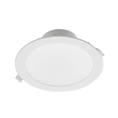 PRIOS LED Rida (Modern) in Weiß aus Aluminium (1 flammig,) Badezimmerleuchte von PRIOS