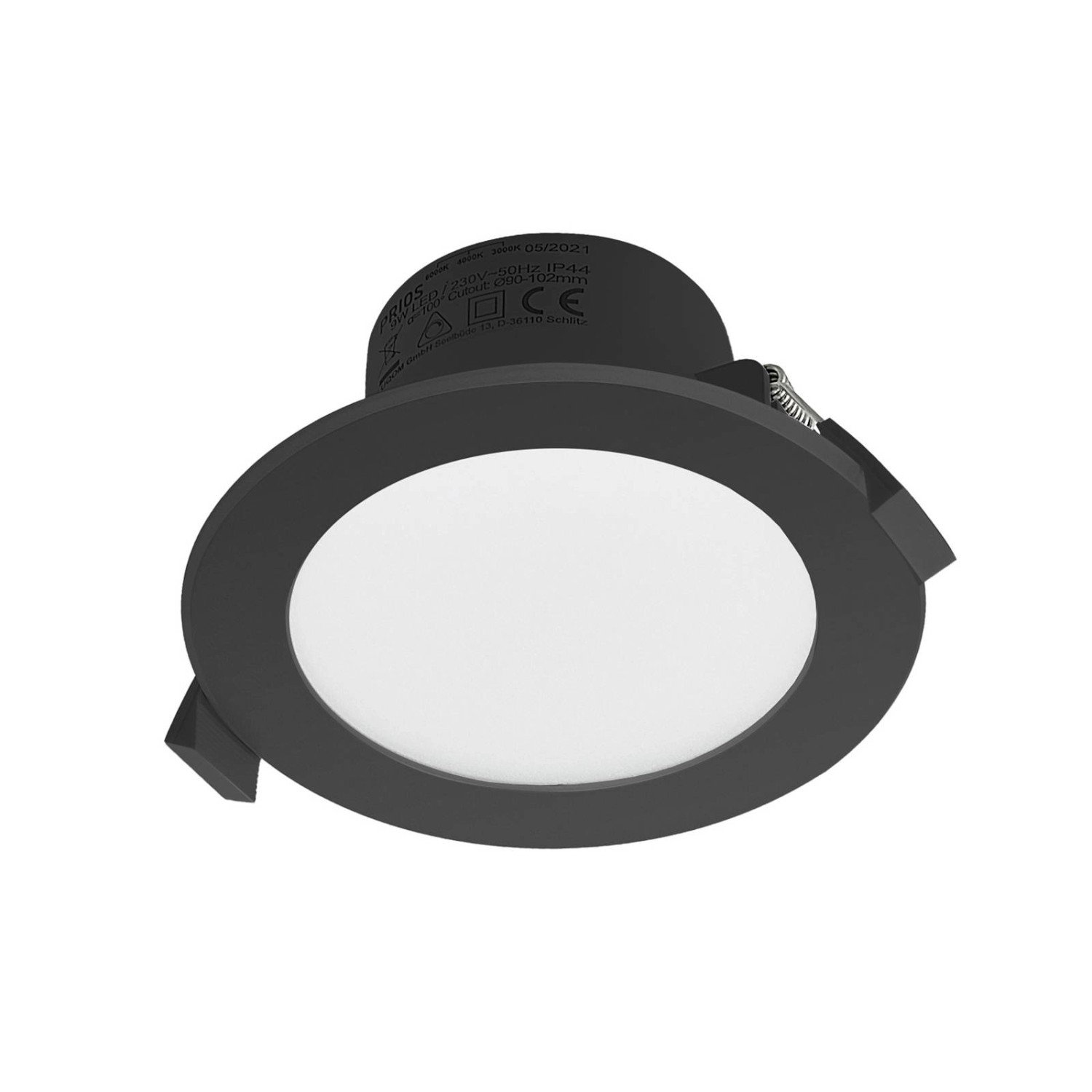 PRIOS LED Rida 10031408 Modern in Schwarz aus Aluminium 1-flammig Badezimmerleuchte PRIOS LED Rida 10031408 Modern in Schwarz aus Aluminium 1-flammig Badezimmerleuchte von PRIOS