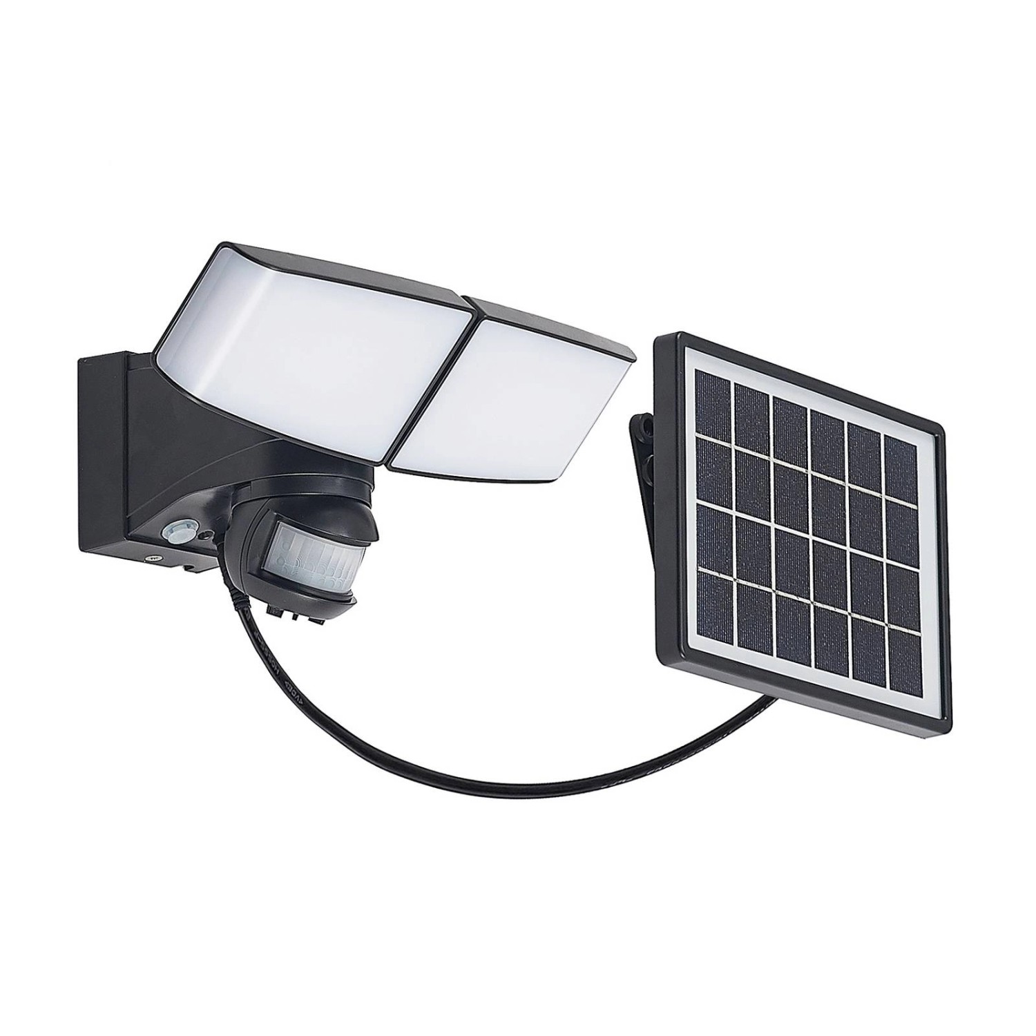 PRIOS LED Solarleuchte Außen Kalvito 9945516 mit Bewegungsmelder Spritzwassergeschützt Modern in Schwarz 1-flammig PRIOS LED Solarleuchte Außen Kalvito 9945516 mit Bewegungsmelder Spritzwassergeschützt Modern in Schwarz 1-flammig von PRIOS