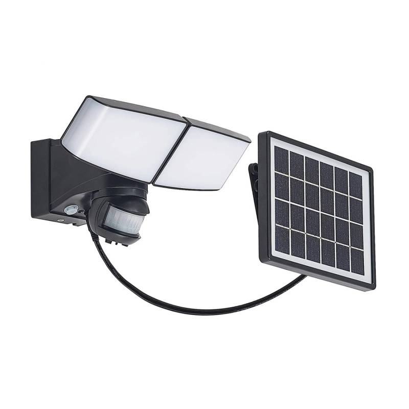 PRIOS LED Solarleuchte Außen Kalvito 9945516 mit Bewegungsmelder Spritzwassergeschützt Modern in Schwarz 1-flammig PRIOS LED Solarleuchte Außen Kalvito 9945516 mit Bewegungsmelder Spritzwassergeschützt Modern in Schwarz 1-flammig von PRIOS