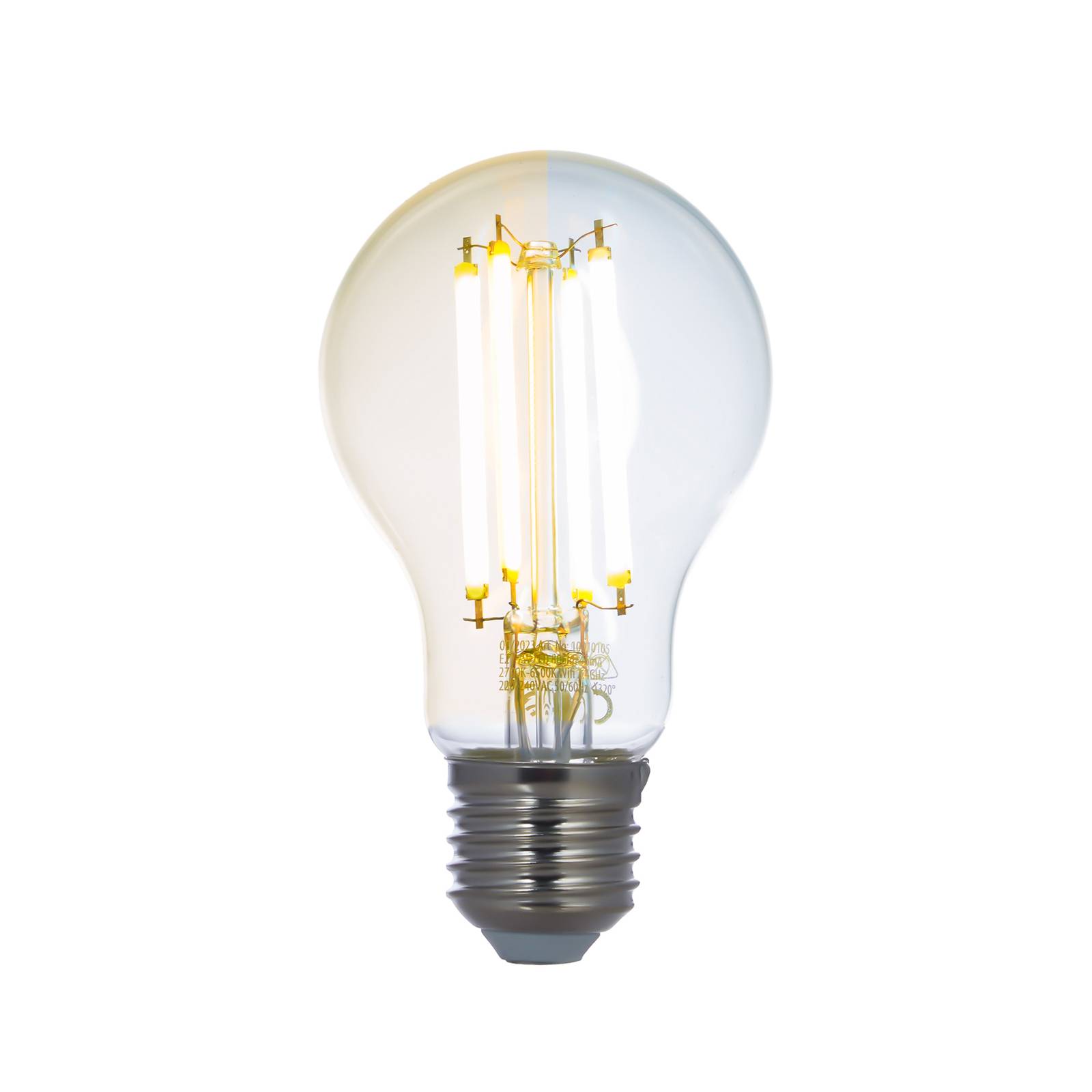LUUMR Smart LED-Leuchtmittel 2er E27 A60 7W CCT klar Tuya von LUUMR
