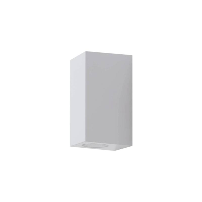 PRIOS Wandleuchte Außen Irfan 10011363 Spritzwassergeschützt Modern in Weiß 2-flammig GU10 PRIOS Wandleuchte Außen Irfan 10011363 Spritzwassergeschützt Modern in Weiß 2-flammig GU10 von PRIOS