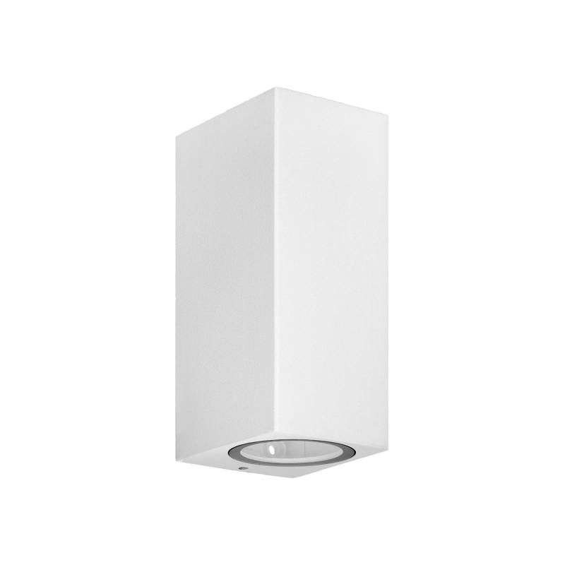 PRIOS Wandleuchte Außen Tetje 10004826 Modern in Weiß aus Aluminium 2-flammig GU10 PRIOS Wandleuchte Außen Tetje 10004826 Modern in Weiß aus Aluminium 2-flammig GU10 von PRIOS