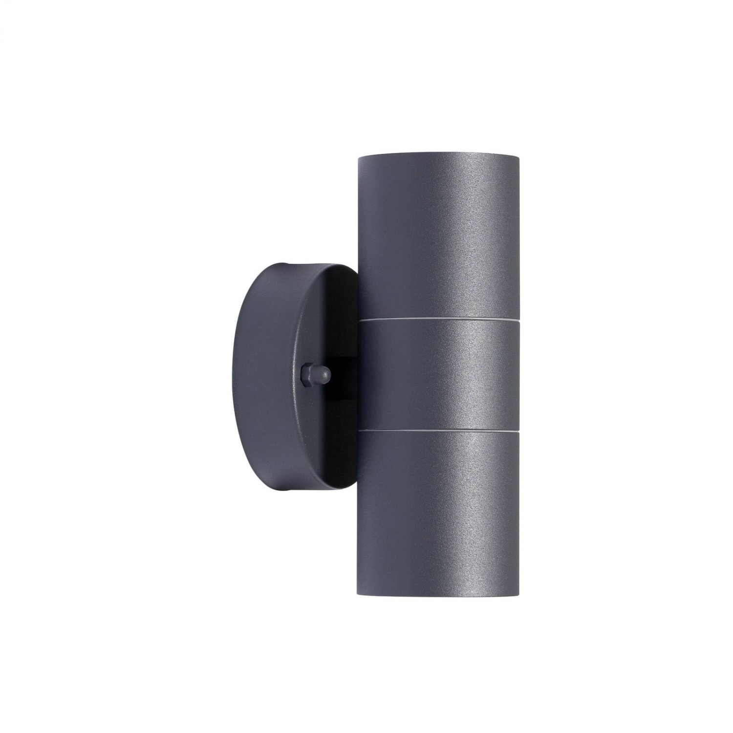 PRIOS Wandleuchte Außen Tulimar 5044002 Spritzwassergeschützt Modern in Schwarz aus Aluminium 2-flammig GU10 von PRIOS