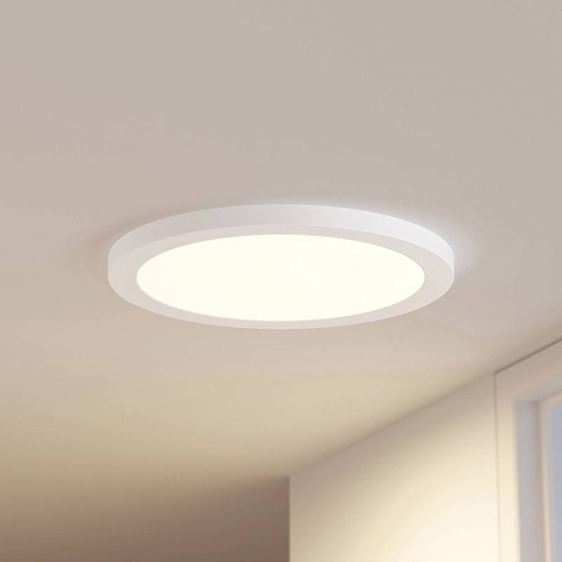 Prios LED-Deckenlampe Aureka, 2er-Set, Sensor, Ø 33 cm, weiß von PRIOS