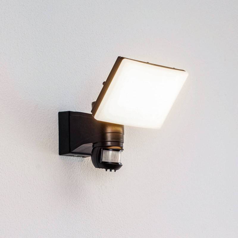 Prios LED-Außenwandstrahler Avayah, Bewegungsmelder, IP44 von PRIOS