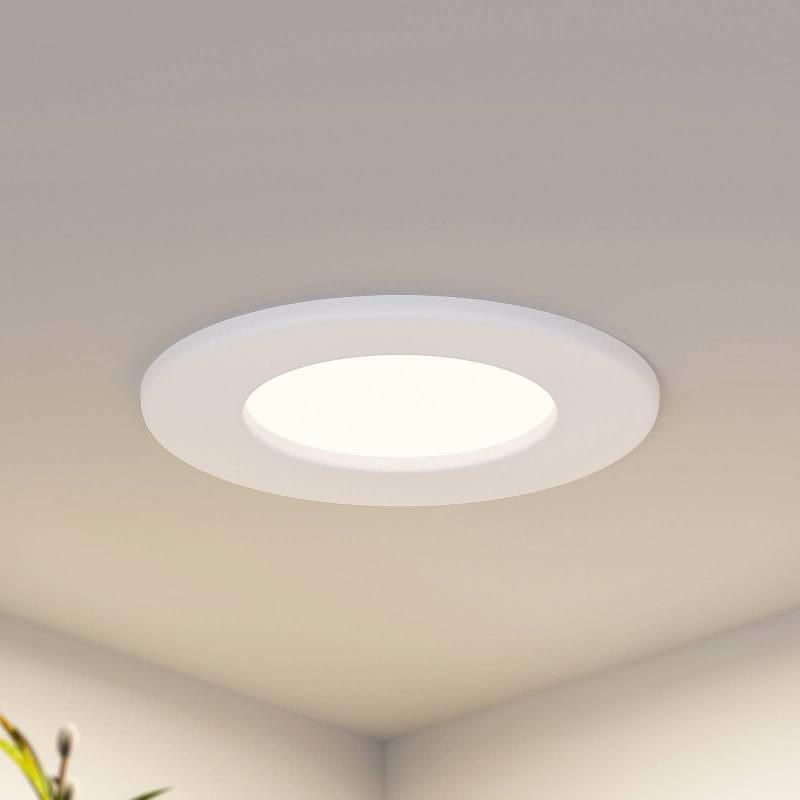Prios LED-Einbaulampe Cadance, weiß, 12 cm, 2er-Set, CCT von PRIOS