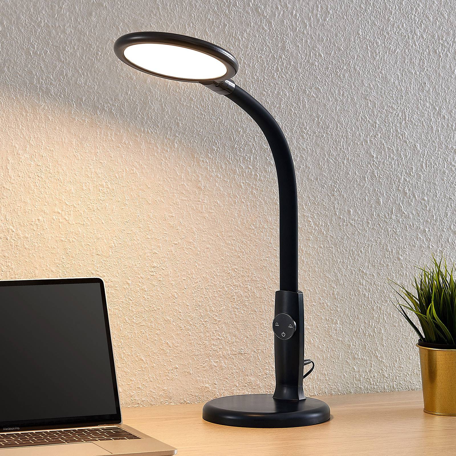 Prios Darium LED-Tischleuchte, dimmbar mit CCT Prios Darium LED-Tischleuchte, dimmbar mit CCT von PRIOS