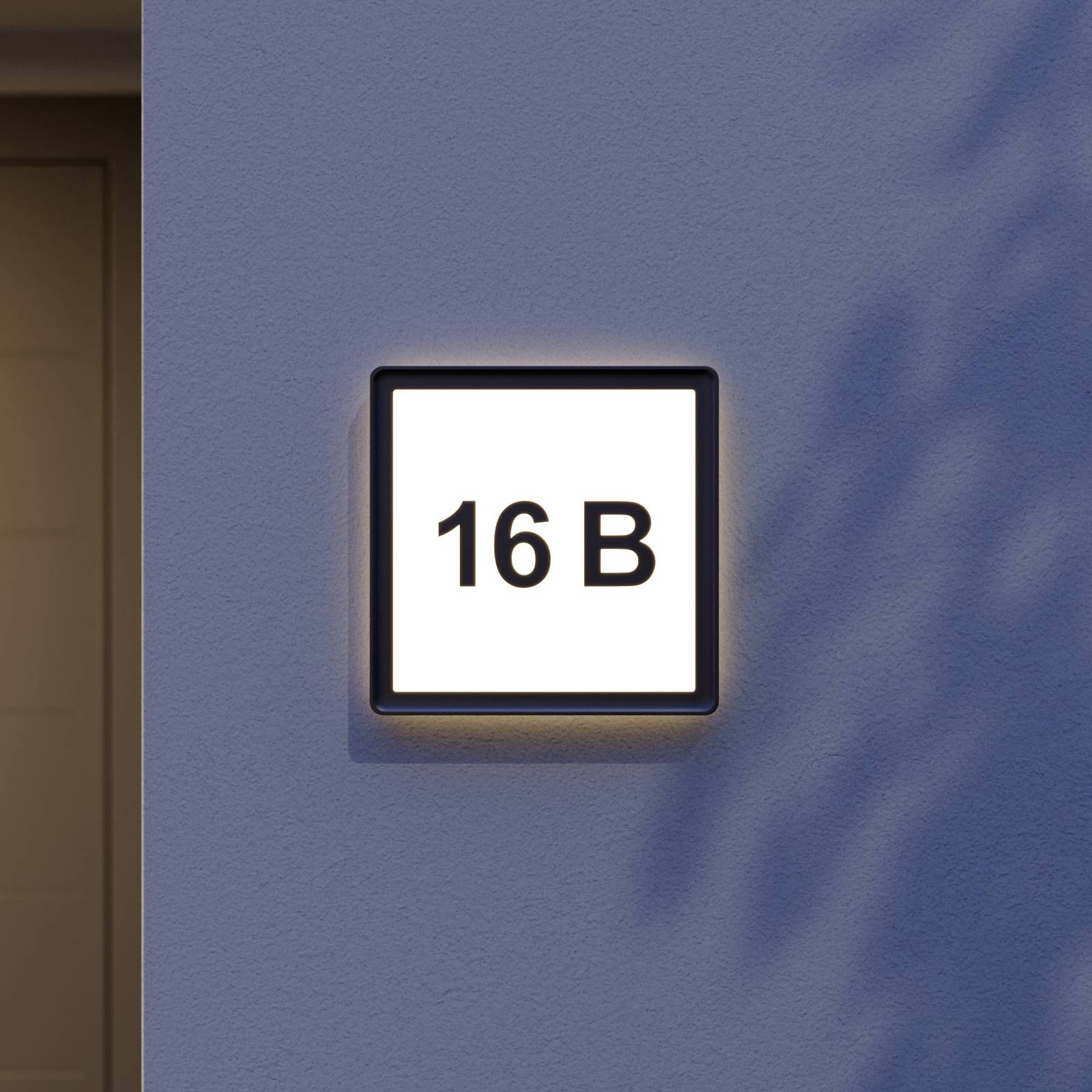 Prios Darui LED-Außenwandleuchte mit Hausnummerset Prios Darui LED-Außenwandleuchte mit Hausnummerset von PRIOS