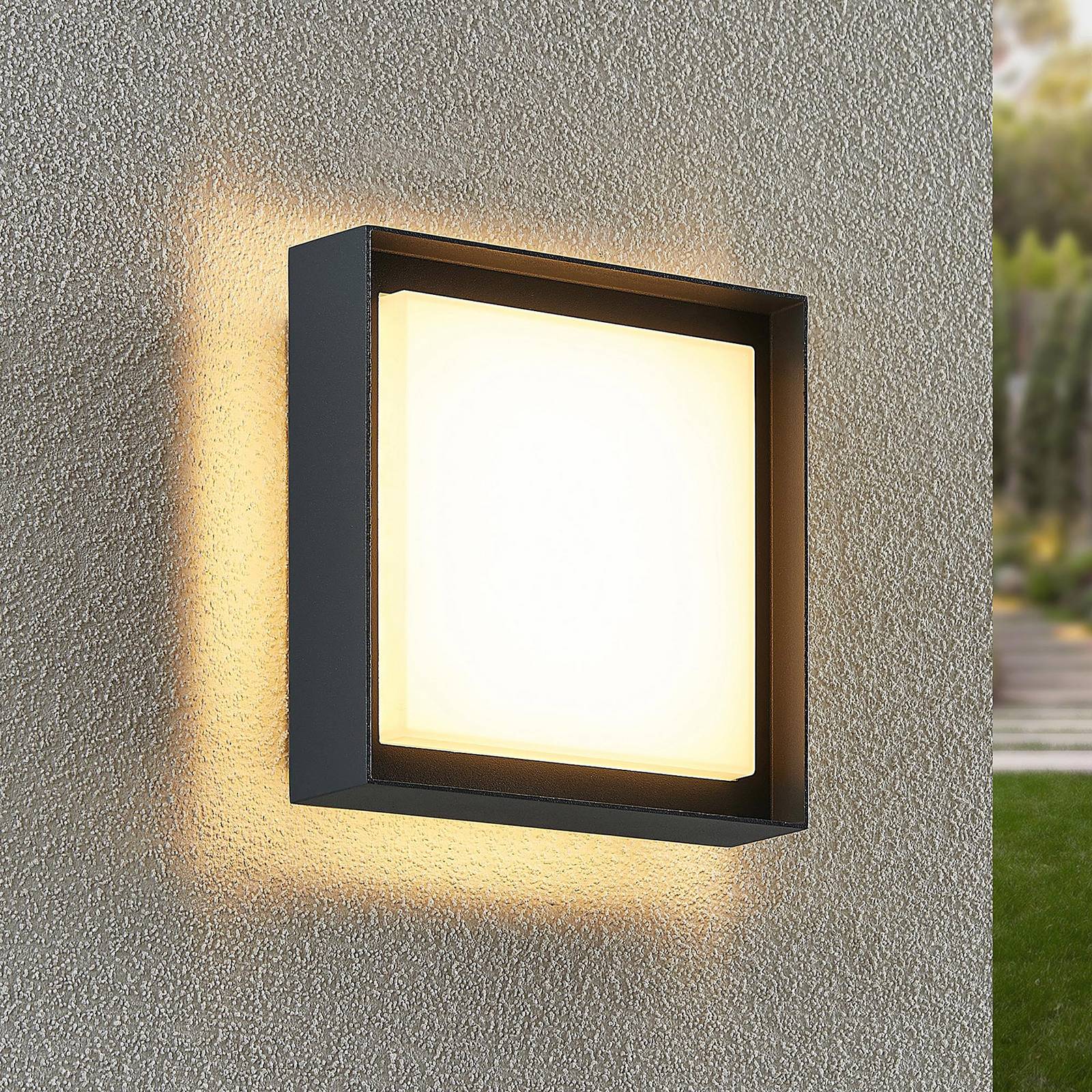 Prios Epava LED-Außenwandlampe, quadratisch Prios Epava LED-Außenwandlampe, quadratisch von PRIOS