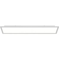 Gelora LED-Panel, 4.000 k, 120 cm x 30 cm - weiß, silber - Prios von PRIOS