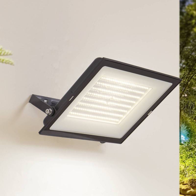 Prios LED-Außenstrahler Maikel, 200W, 16000lm, Metall von PRIOS