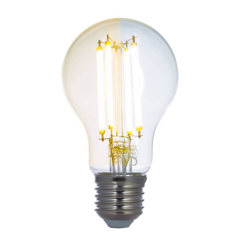 LUUMR Smart LED-Leuchtmittel klar E27 A60 7W Tuya WLAN CCT von LUUMR