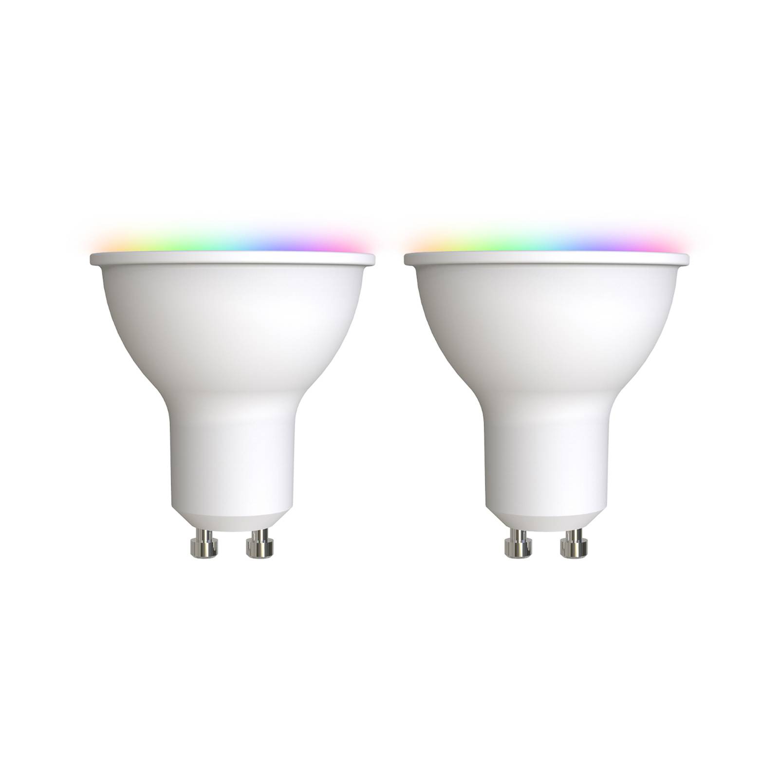 LUUMR Smart LED GU10 Plastik 4,7W RGBW CCT Tuya opal 2er-Set LUUMR Smart LED GU10 Plastik 4,7W RGBW CCT Tuya opal 2er-Set von LUUMR