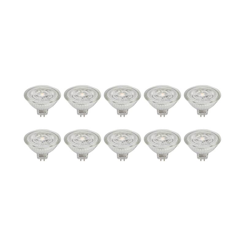 Prios LED-Reflektor GU5,3 4,3W 345lm 36° klar 827 10er-Set von PRIOS