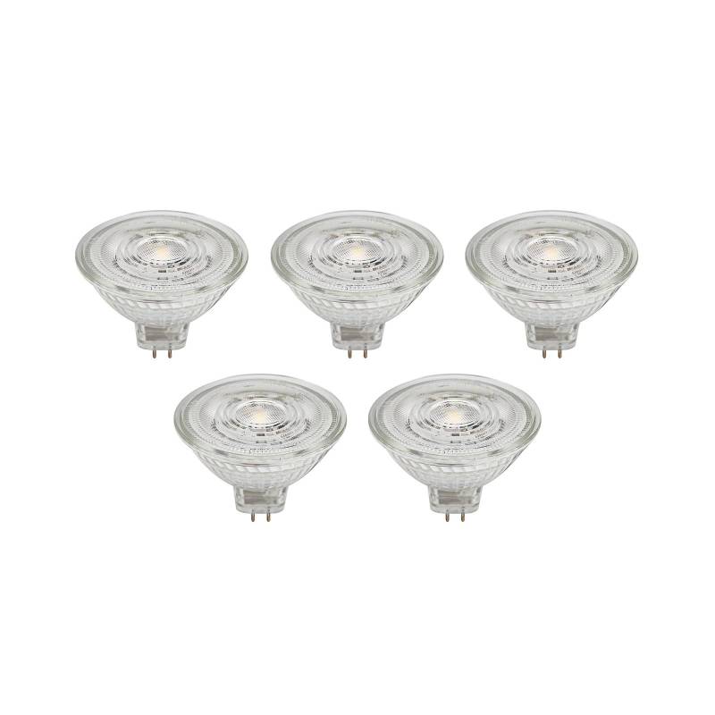 Prios LED-Reflektor GU5,3 4,3W 345lm 36° klar 827 5er-Set von PRIOS