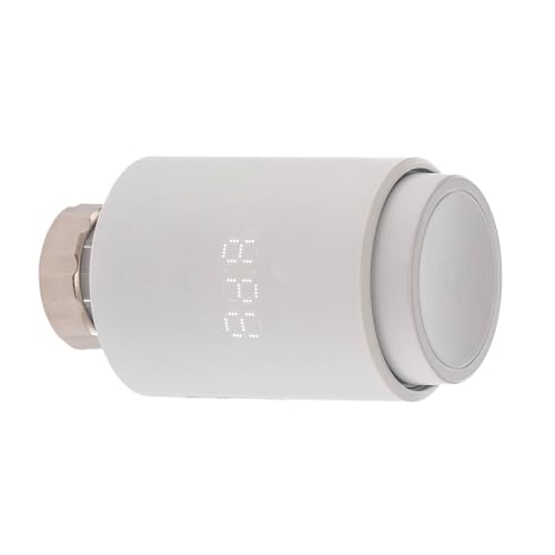 Prios Smart Home Heizkörperthermostat, smartes Thermostat, Digitale Heizungssteuerung per App, ZigBee Thermostat Heizung, Heizungsregler für Heizkörper per App von PRIOS