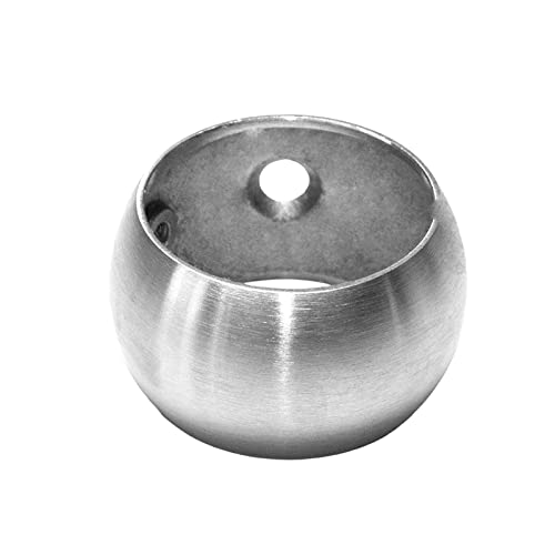 PRIOstahl Kugelring Handlaufhalter Rundrohr Stütze Halter Rohrhalter Ring Handlaufstütze - 1 x Ring Ø 42,4mm für Handläufe Treppengeländer Geländerbau Balkon Terasse aus Edelstahl V2A PRIOstahl Kugelring Handlaufhalter Rundrohr Stütze Halter Rohrhalter Ring Handlaufstütze - 1 x Ring Ø 42,4mm für Handläufe Treppengeländer Geländerbau Balkon Terasse aus Edelstahl V2A von PRIOstahl