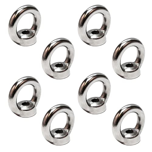 PRIOstahl® RINGMUTTER Edelstahl V4A Ringbolzen Ringschrauben | M12-8 Stück von PRIOstahl