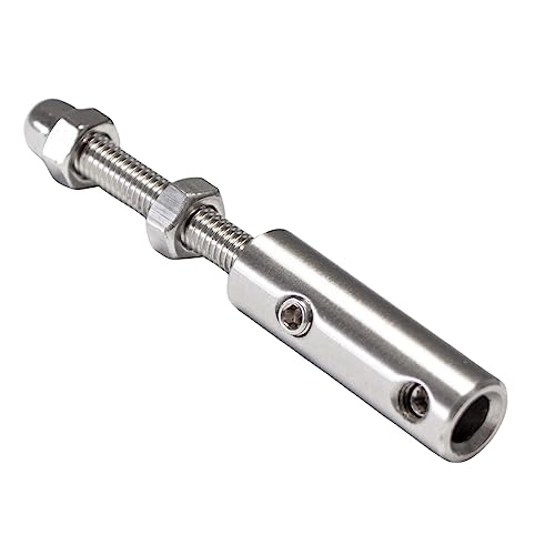 PRIOstahl Drahtseilterminal Schraubterminal Spannterminal Seilterminal mit Gewindestift - 1 Stück für Drahtseil 4 mm bis 6 mm zur Befestigung Abspannung von Drahtseilen Rostfrei aus Edelstahl V2A PRIOstahl Drahtseilterminal Schraubterminal Spannterminal Seilterminal mit Gewindestift - 1 Stück für Drahtseil 4 mm bis 6 mm zur Befestigung Abspannung von Drahtseilen Rostfrei aus Edelstahl V2A von PRIOstahl
