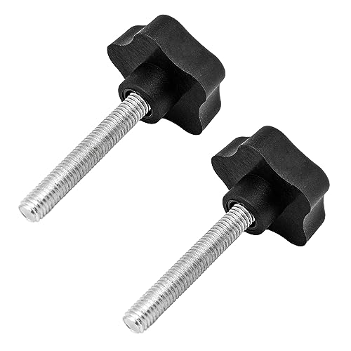 PRIOstahl Feststellschraube Sterngriffschraube Griffschraube Sternmutter - M6 x 40mm 2 Stück Sternkopfschraube Rändelschraube Schraube als Halterung & Fixierung mit Außengewinde aus Stahl PRIOstahl Feststellschraube Sterngriffschraube Griffschraube Sternmutter - M6 x 40mm 2 Stück Sternkopfschraube Rändelschraube Schraube als Halterung & Fixierung mit Außengewinde aus Stahl von PRIOstahl