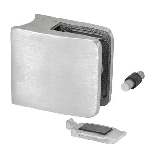 PRIOstahl Glashalter Glasklemmen Klemmhalter Glasplattenhalter - 1 Stück Größe: 52 x 52 x 32 mm mit Sicherungsstift & Sicherungsplatte Anschluss: Ø42,4mm - für Glas 10 mm aus Edelstahl V2A PRIOstahl Glashalter Glasklemmen Klemmhalter Glasplattenhalter - 1 Stück Größe: 52 x 52 x 32 mm mit Sicherungsstift & Sicherungsplatte Anschluss: Ø42,4mm - für Glas 10 mm aus Edelstahl V2A von PRIOstahl