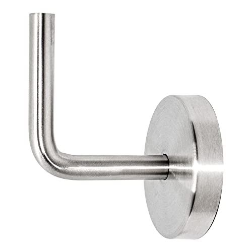 PRIOstahl Handlaufhalter Wandhalter Handlaufstütze Rohrhalter Geländerhalterung - 1 x Handlaufträger 70 x 80 mm an die Wand flach mit Abdeckrosette zum anschweißen an Rohr aus Edelstahl V2A PRIOstahl Handlaufhalter Wandhalter Handlaufstütze Rohrhalter Geländerhalterung - 1 x Handlaufträger 70 x 80 mm an die Wand flach mit Abdeckrosette zum anschweißen an Rohr aus Edelstahl V2A von PRIOstahl