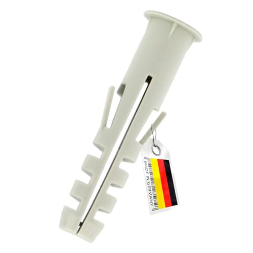 PRIOstahl Spreizdübel Nylondübel Allzweckdübel Schraubendübel PROFI-Dübel 20 x Dübel mit Kragen Durchmesser: 6 x 30 mm aus PE-Qualität zur Befestigung in Beton Vollziegel Hochlochziegel uvm. PRIOstahl Spreizdübel Nylondübel Allzweckdübel Schraubendübel PROFI-Dübel 20 x Dübel mit Kragen Durchmesser: 6 x 30 mm aus PE-Qualität zur Befestigung in Beton Vollziegel Hochlochziegel uvm. von PRIOstahl