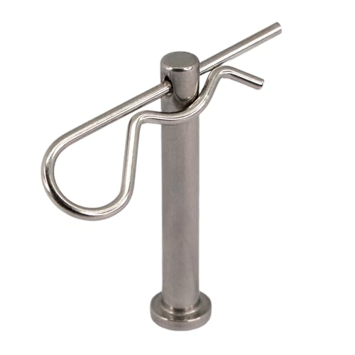 PRIOstahl Steckbolzen mit Federstecker Sicherungsbolzen Splinte - 1 Steckbolzen: 6 x 25 mm + 1 Federstecker: 2,0 x 49 mm zur Befestigung und Sicherung Sicherungselement Rostfrei aus Edelstahl V2A PRIOstahl Steckbolzen mit Federstecker Sicherungsbolzen Splinte - 1 Steckbolzen: 6 x 25 mm + 1 Federstecker: 2,0 x 49 mm zur Befestigung und Sicherung Sicherungselement Rostfrei aus Edelstahl V2A von PRIOstahl