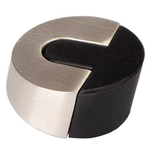 PRIOstahl Türstopper Türhalter Stopper Wandschutz mit weichem Gummipuffer - 1 Stück Gesamthöhe: 15-25mm inkl. Befestigungsmaterial zum Schutz für Türen Wände und Möbel Rostfrei aus Edelstahl PRIOstahl Türstopper Türhalter Stopper Wandschutz mit weichem Gummipuffer - 1 Stück Gesamthöhe: 15-25mm inkl. Befestigungsmaterial zum Schutz für Türen Wände und Möbel Rostfrei aus Edelstahl von PRIOstahl
