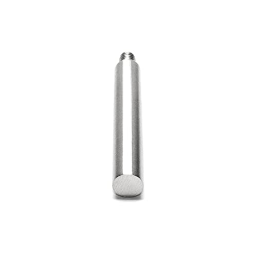 PRIOstahl Verbindungsstift Handlaufhalter Verbinder Handlaufstütze - 1x Stift Ø 12mm Länge: 75mm mit Außengewinde M8 / zum Anschweißen für Handlauf Treppengeländer aus Edelstahl V2A von PRIOstahl