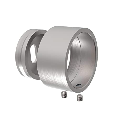 PRIOstahl Wandflansch Flansch Rohrflansch Steckfitting - 1 x Stück 42,4 mm unsichtbare Befestigung an der Wand für Rohr Rundrohr Handlaufhalter Geländer Treppengeländer Halterung aus Edelstahl V2A PRIOstahl Wandflansch Flansch Rohrflansch Steckfitting - 1 x Stück 42,4 mm unsichtbare Befestigung an der Wand für Rohr Rundrohr Handlaufhalter Geländer Treppengeländer Halterung aus Edelstahl V2A von PRIOstahl