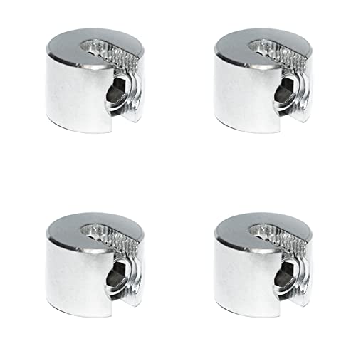 Stoppklemme aus Edelstahl V4A - Seilklemme Drahtklemme Drahtseil Klemme Drahtseilklemme (5mm, 4 Stück) von PRIOstahl