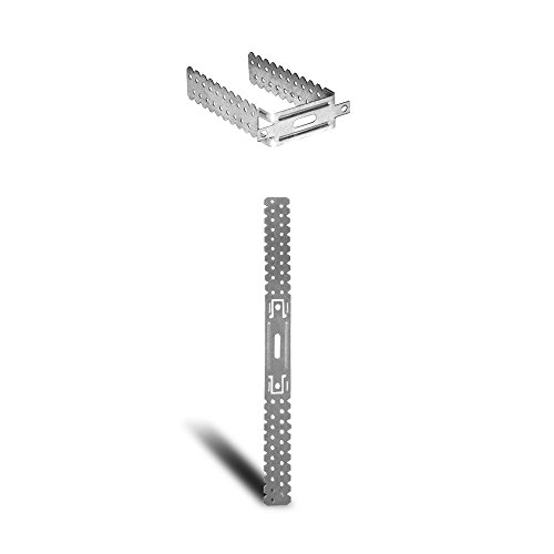 Direktabhänger 175mm - 100 Stück U-Abhänger für Holzlatten Deckenabhänger CD-Profile flach von PRITEX