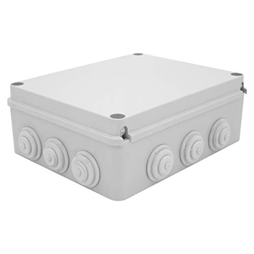 Abzweigdose | 310 x 230 x 135 mm | Verteilerdose mit eingedrückten Stufennippeln | IP 65 | Verteilerkasten Abzweigdose | 310 x 230 x 135 mm | Verteilerdose mit eingedrückten Stufennippeln | IP 65 | Verteilerkasten von PRITEX