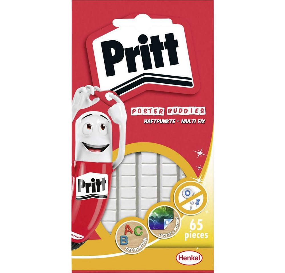 PRITT Klebeband Pritt ON + OFF MULTI-FIX PGP55 Klebepads PGP55 (L x B) 10 mm x 10 mm (ON + OFF MULTI-FIX) von PRITT