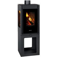Prity - eek a 3-Scheiben Panorama Design Kaminofen PMV3-TV - 11 Kw von PRITY