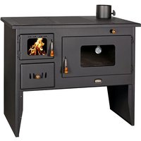 Holzofen. Heizleistung von 16 kW. Festbrennstoffherd mit großem Backofen. Prity 2P50 Modell Holzofen. Heizleistung von 16 kW. Festbrennstoffherd mit großem Backofen. Prity 2P50 Modell von PRITY