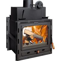 Kamineinsatz PRITY 2CM 13,5 kW Klasse A Ø150 mm von PRITY